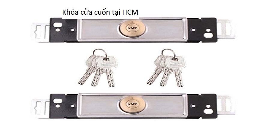 Khóa cửa cuốn tại HCM