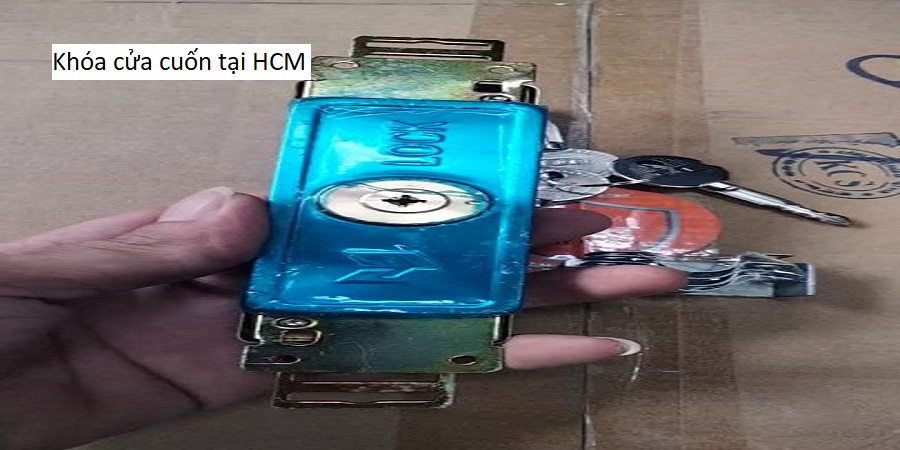 Khóa cửa cuốn tại HCM
